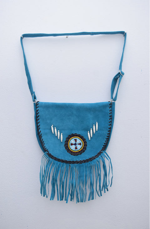 Leather Native American Handmade Bag | Pouch