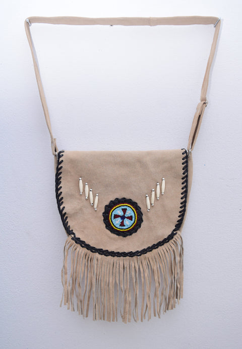 Leather Native American Handmade Bag | Pouch