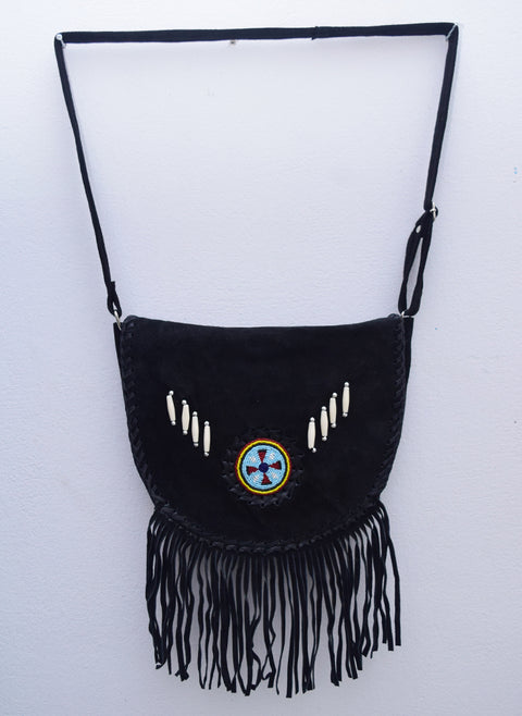 Leather Native American Handmade Bag | Pouch