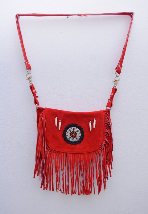 Leather Native American Handmade Bag | Pouch